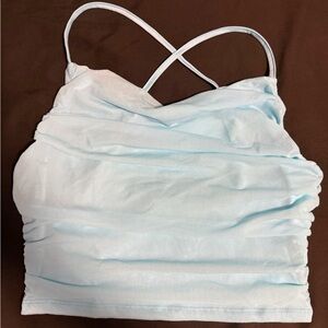 SHEIN Sky Blue Casual Top